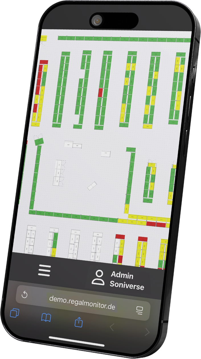 Regalmonitor App Interface